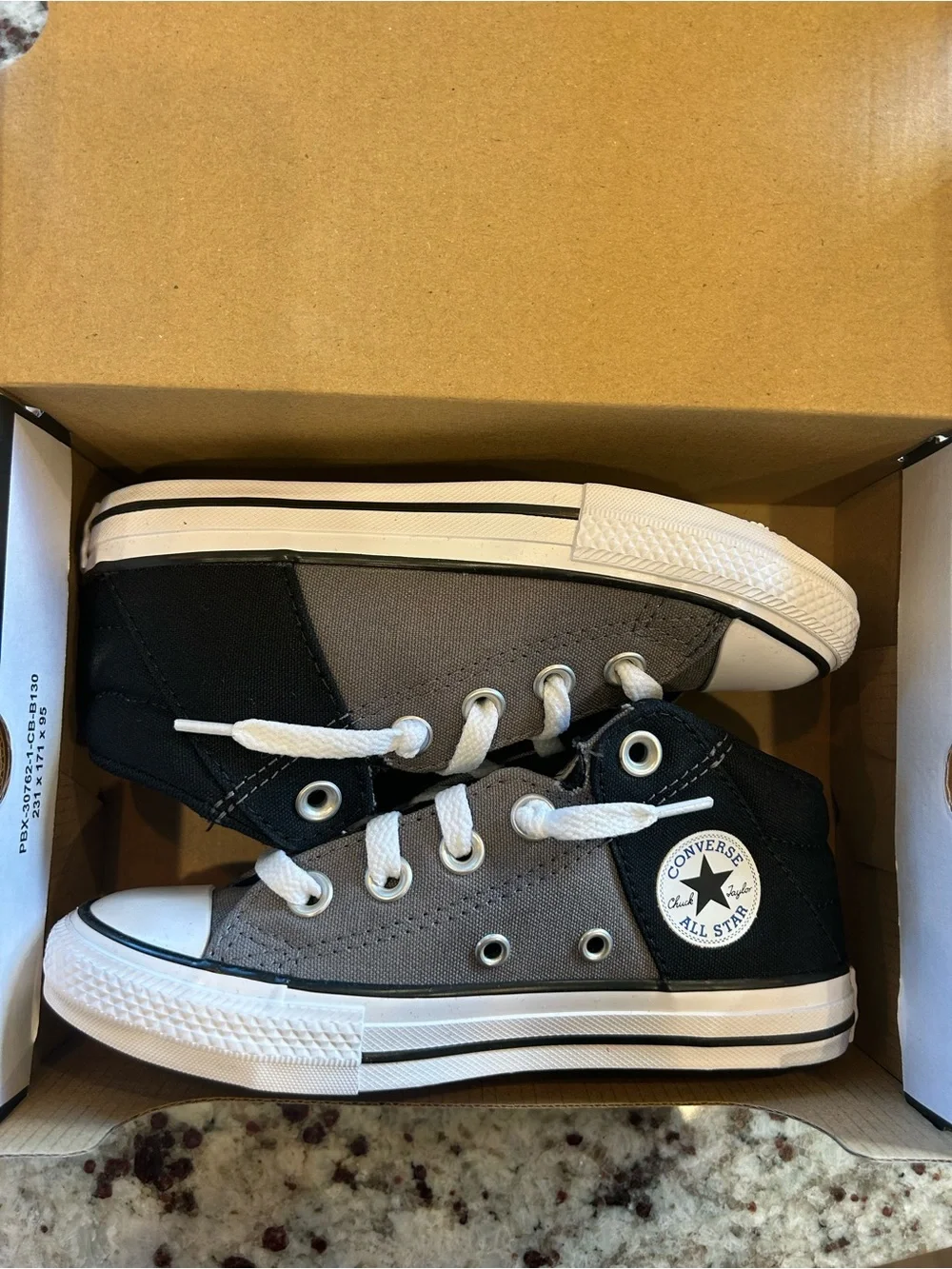 Converse Black High Top Youth Sneakers